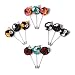 Landisun Handmade Men's Flower Lapel Pin Boutonniere for Suits (1 Dozen, Style 2)