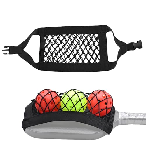 Bollväska: sportförvaring i nät med kapacitet, träningsutrustning för ficka, andningsbart repnät | bollförvaring för män, m