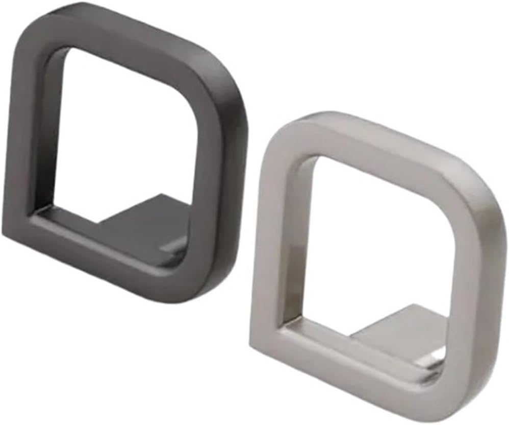 Cabinet Handles Drawer Knobs Kitchen Cupboard Door Pulls Fashion Furniture Handle Hardware 2Pcs(Pearl Gray)