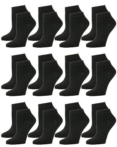 Image of Gelante 12-Pair Women's Ankle Socks, Colorful Comfortable Lightweight Breathable Athletic
