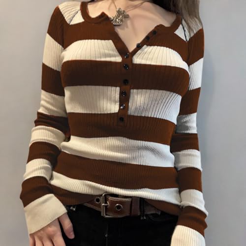 Image of Grunge Clothes for Women Y2K Tops Long Sleeve Fairy Grunge Aesthetic Shirts Teen Girls Vintage Graphic Tees Fall