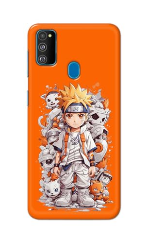 Image of PRINTFIDAA Printed Hard Back Cover Case for Samsung Galaxy M30s | Samsung Galaxy M21 | Samsung M21 2021 Edition Back Cover (Famous Anime Cartoon Character) -112