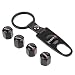 ZKHXFS zinc Alloy NISMO Logo tire Valve Cap Keychain Apply to for Nissan