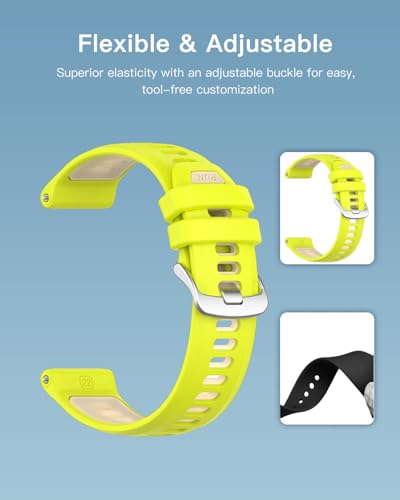 Correa de silicona para Garmin Forerunner 970 miniatura 4