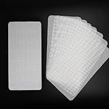 Kispog Freeze Dryer Trays Liners: Small 8-pack Mesh Silicone Dehydrator sheet For Harvest Right Small Tray - Non-stick Odor-Free BPA-Free Reusable