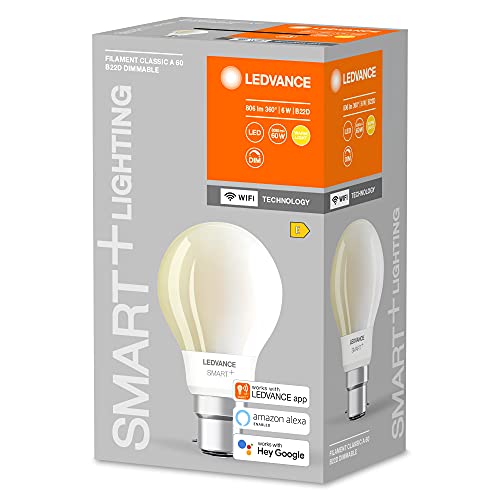 LEDVANCE lampadina Smart LED con Wifi, base B22d