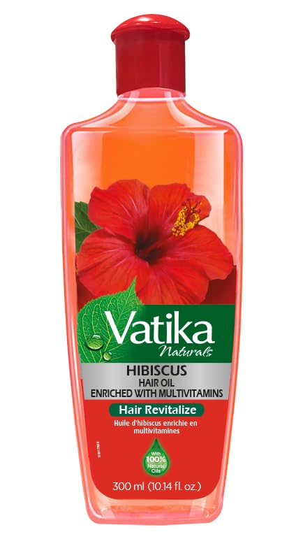 Vatika Naturals Multivitamin Hair Oil - Transform Your Tresses with Strength, Cleansing Power, & Revitalizing Elixir - Expertly Enriched with Multivitamins, Hibiscus Extract, & Natural Oils - (300 ML)