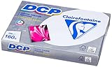 Clairefontaine 1842 Druckerpapier DCP Premium Kopierpapier für farbintensiven Bilderdruck, DIN A4, 29,7 x 21cm, 160g, 1 Ries mit 250 Blatt, Weiß