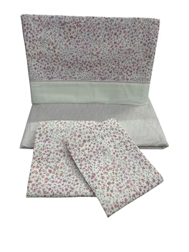 Gabel Completo lenzuola flanella Matrimoniale Anita (Fenicottero)