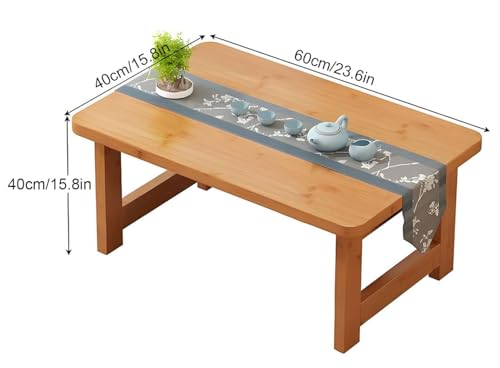 Table basse gain de place pliante en bois pour petits espaces et salon - 2