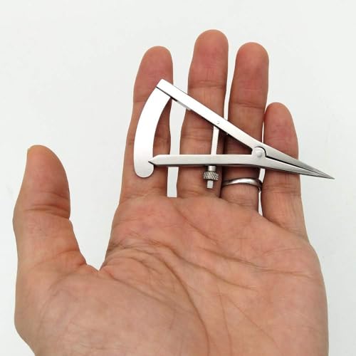 Calibrador Medidor de Párpados Ajustable con Marca y Tornillo miniatura 3