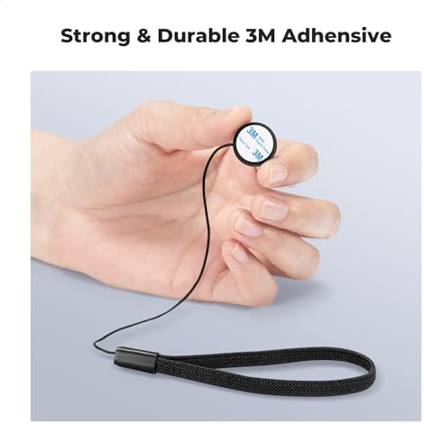 6 Pack Lens Cap Keeper, Camera Lens Cap Leash with