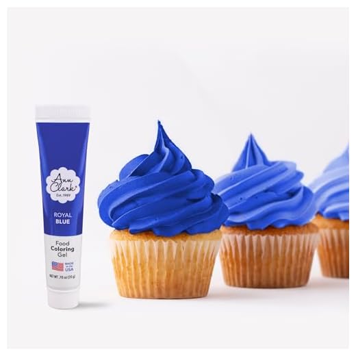 Ann Clark Royal Blue Food Coloring Gel .70 oz. (20 g) Made in USA