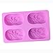 4 Cavities Oval Olive Tree Silicone Soap Mould,Baking Moulds Soap Making Mould for DIY Homemade Soap Making Tools Lotion Bar Bath Making Supplies