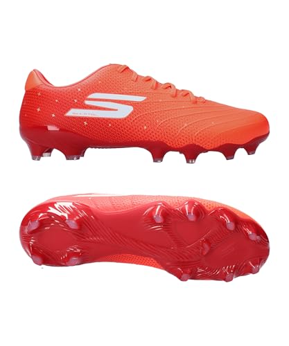 Skechers Men's Harry Kane SKX 1.5 Academy FG Soccer Cleat, Coral, 8.5 - image 6