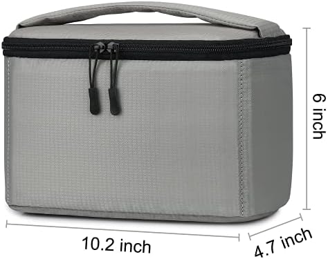 S-ZONE Padded Shockproof Foldable Partition Camera Insert Protective Bag for Case DSLR SLR TLR Lens Or Flash Light