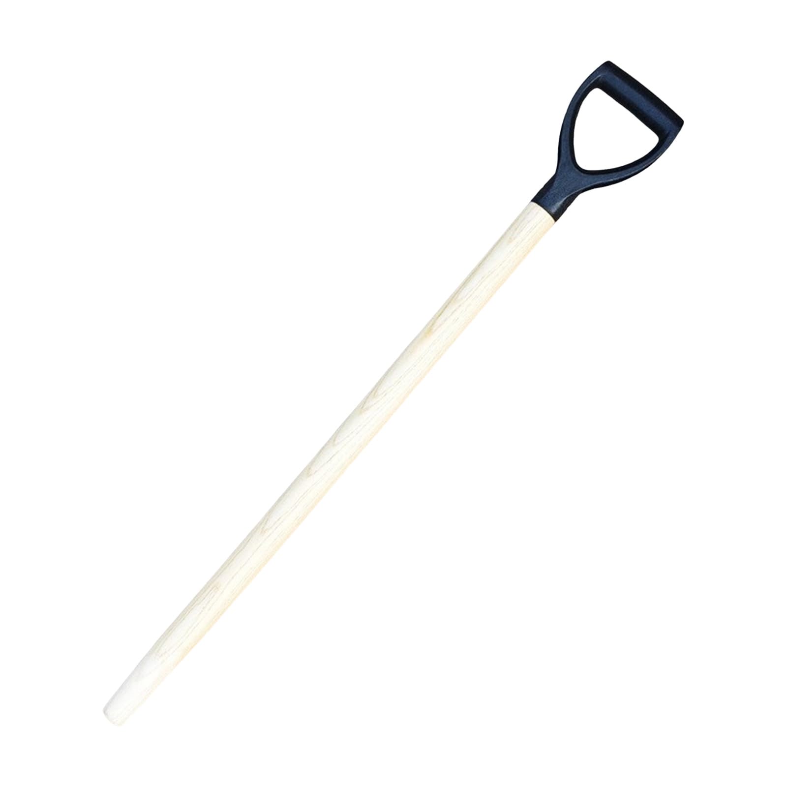 Pala da giardino ergonomica a forma di D con testa rimovibile, B | Adatto per lavori in cortile, paesaggistica, trapianto e avventure all'aperto, con struttura in legno per lungo tempo