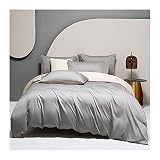 SISTEMA DE SÁBANAS DE SÁBANAS DE TAMAÑO DE CAMA GRANDE DE 4 PIEZAS. Nuestro Silky 300TC 100% Long-Straple Satin / Sateen All Temporada Edredón / Cubierta de edredón Conjunto de hojas ajustadas Presenta una apariencia acogedora y en vivo - MEDIDAS DE CUBIERTA DE CONFORTADORES A 220x240 CM / 200x230 CM - Tamaño de las láminas ajustadas es 150x180cm / 180x200cm