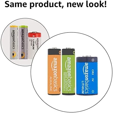 Amazon Basics 4-Pack Rechargeable D Cell NiMH Batteries, 10000 mAh, Recharge up to 1000x Times, Pre-Charged
