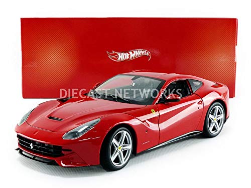 Hotwheels Heritage 1:18 Ferrari F12 Berlinetta Rosso Die Cast Model