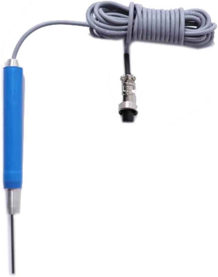 Axial Probe Tesla Meter Permanent Magnet Gauss meter High Precision Gaussmeter Fluxmeter Surface DC Magnetic Field Tester with Axial Probe 0-2400mT 1% Accuracy