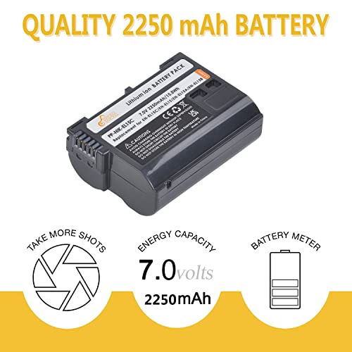 Pickle Power 2x Batteria EN-EL15 EN-EL15B