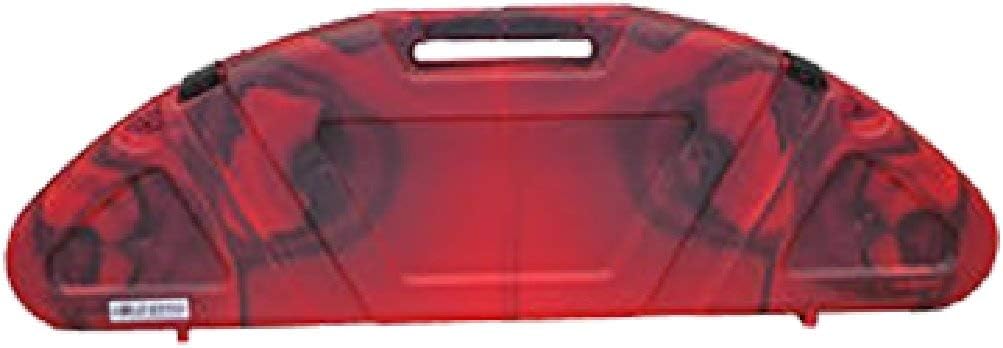 GOLD RING Genesis Hard Bow Case Red/Black Swirl