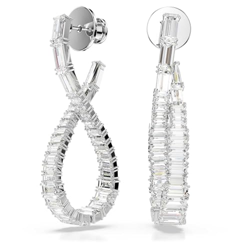 Boucles d'oreilles Swarovski Hyperbola infinies éclat de cristal de luxe intemporel 5677628