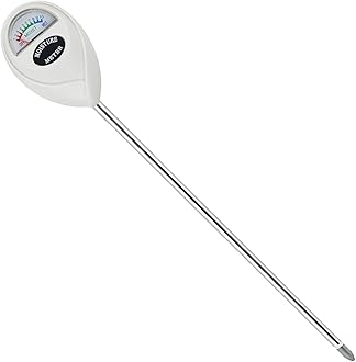 Long Probe Soil Moisture Meter-White