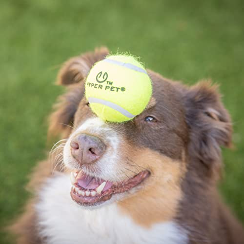 Hyper Pet Tennis Balls For Dogs - 12 Pack 2.5" (Dog Ball Dog Toys For Exercise, Fetch & Hyper Pet K9 Mini Kannon K2) Interactive Dog Toys & Dog Tennis Balls - Great Dog Toys For Small Dogs & Dog Gifts #TOP6