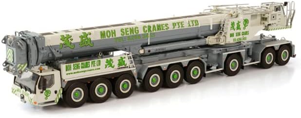 WSI FOR LIEBHERR LTM 1750 MOH SENG CRANES 1/50 DIECAST Truck Pre-built Model