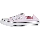 sku=567222f-7 Converse Chuck Taylor All Star Shoreline Linen Slip on Sneaker für Damen, (Kirschblüten/Weiß-Schwarz), 38 EU
