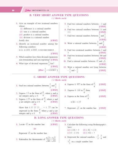 Image of Golden Mathematics Study Material Based on New NCERT Ganita Manjari for Class 9 | CBSE 2027 Exams (Part-1) | Topicwise Theory with Examples | Solved NCERT Exercises | Sample Papers | Objective Q Bank