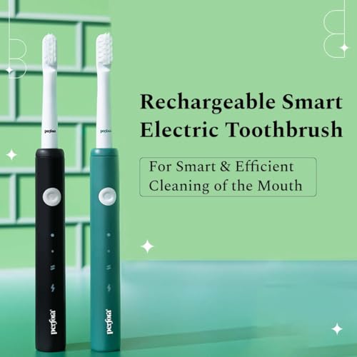 Perfora Rechargeable Electric Toothbrush | 1 Brush Head | 30,000 Vibrations | Super Soft Bristles | 3 Modes | 1 Year Warranty | Electric Brush,... - Image 2
