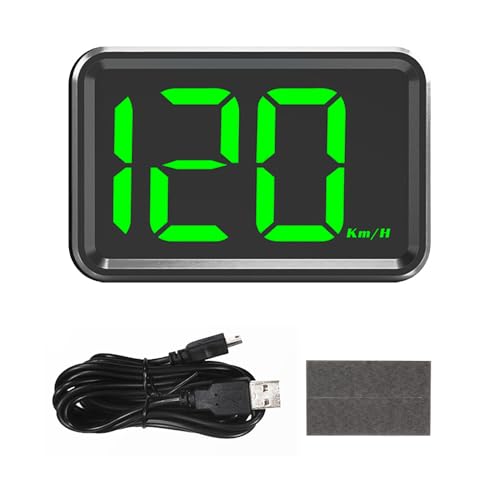 Image of GPS Speedometer for Car with KM /H Speed,Digital Speedometers for Cars with USB Plugs and Real-Time Display,5V Cars Speedometer Display Car Tools for Accurate Speed Monitoring (KM /H)