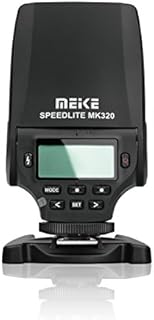 MEIKE MK-320P Mini TTL Speedlite Automatic Flash GN32 Fit Olympus Panasonic and M4/3 Mount Camera E-P5 E-PM E-M1 E-M5 E-M10 E-PL5 E-PL6 E-PL7 GM5 GX1 GX7 GX8 G3 LX100