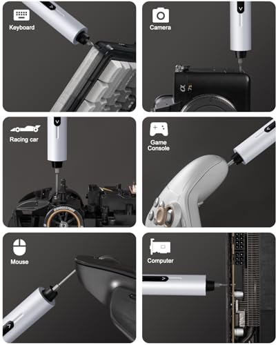 Fanttik E2 Ultra 3.7V Mini Electric Screwdriver-White & S1 Capsule Deluxe Cordless Screwdriver
