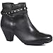 Price comparison product image Ladies boots in Wider D/E fit from Pavers these ankle boots for women feature comfort ideal for formal wear | RNB32001 | 318 890 - Black Size 6 (39)