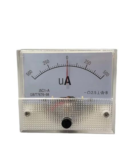 Ampèremètre bidirectionnel 85c1 avec zéro central pour détection de fuite