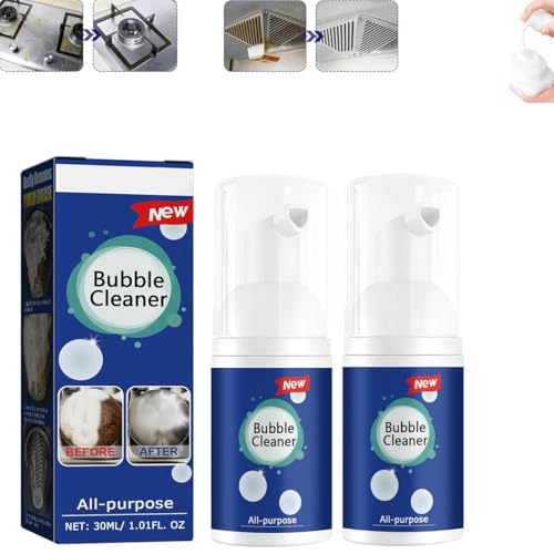 Spray De Espuma Limpiador De Cocina, Spray De Limpieza Multiuso Sin Enjuague, Potente Spray De Espuma Limpiador De Burbujas Multiusos For Cocina, Horno, Microondas Y Azulejos: Elimina Manchas Y Aceite