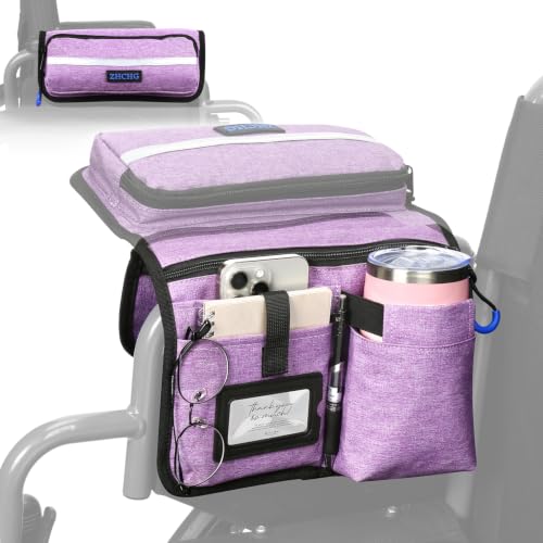 Upgraded Dual-Side Wheelchair Bag