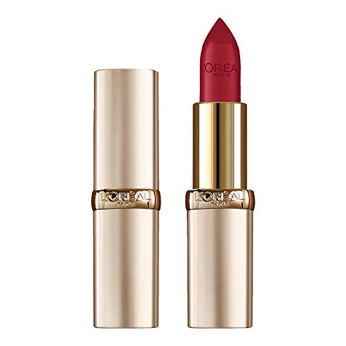 L'Oréal Paris Rossetto Lunga Tenuta Color Riche Collezione Standard, Finish Effetto Satinato, 374 Intense Plum