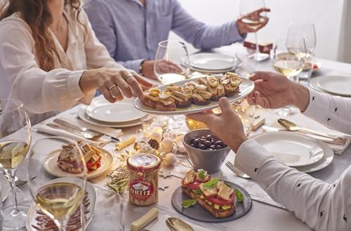 Ortiz Tuna in Olive Oil, 7.76oz Glass Jar | Superior Tuna in Olive Oil | Ortiz White Tuna in Olive Oil [7.76oz/220gr Net Wt.]