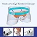 Underwear Hernia Belts for Men, Bilateral Inguinal Hernia Support Belt with 4 Removable Compression Pads, Adjustable Tightness(S)