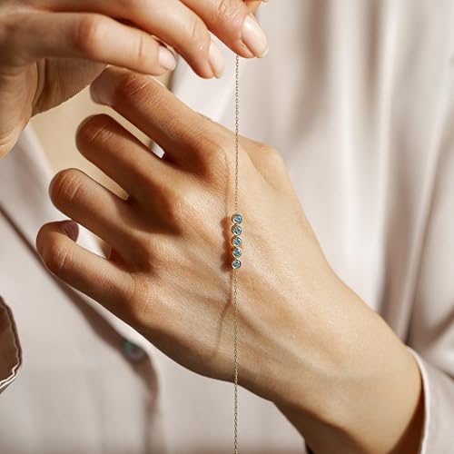 Family Birthstone Bracelet, Birthstone Bracelet for Women, Birthstone Mom Bracelet, Mothers Day Gift, Gold/Rose/Silver Bracelet, Birthstone Jewelry, Gift for Grandma, Best Gift for Her3