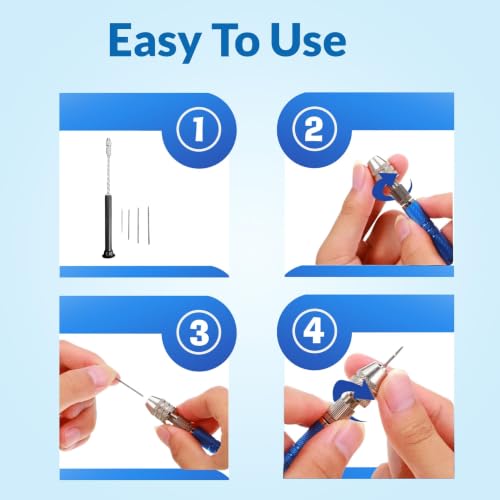 Image of R H LIFESTYLE 10 Pcs Epoxy Resin Art Tool Kit Measuring Cup, Silicone Brush, Hand Drill, Dropper, Deburring Tool, Tweezer and Sand Paper DIY Resin Art Kit