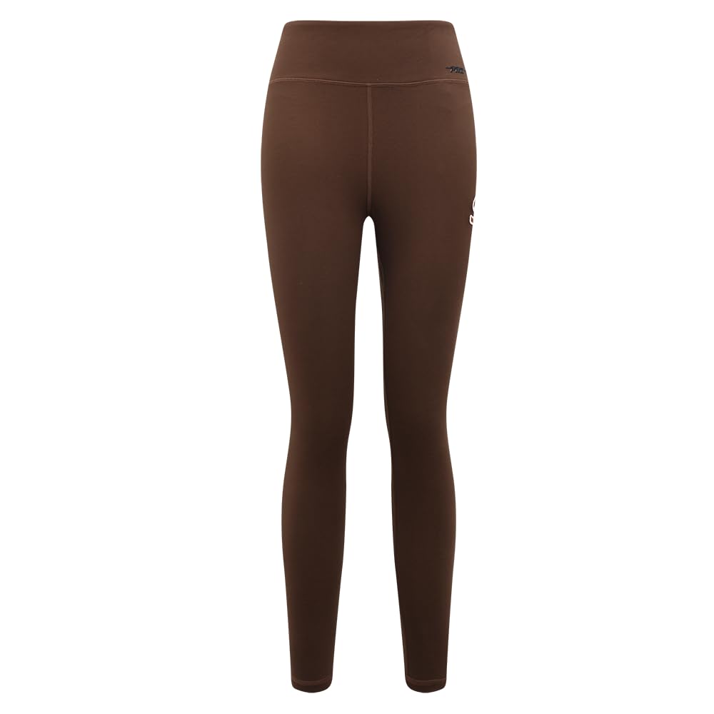 Pro Standard Womens NFL Cleveland Browns Retro Classics Legging Brown L — image 1