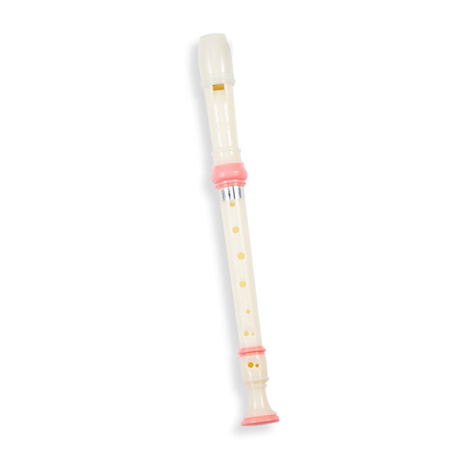 Flauto Dolce A 8 Fori (Soprano C) Strumento A Fiato In Stile Tedesco Adatto Ai Principianti Flauto Dolce In Legno(Pink)