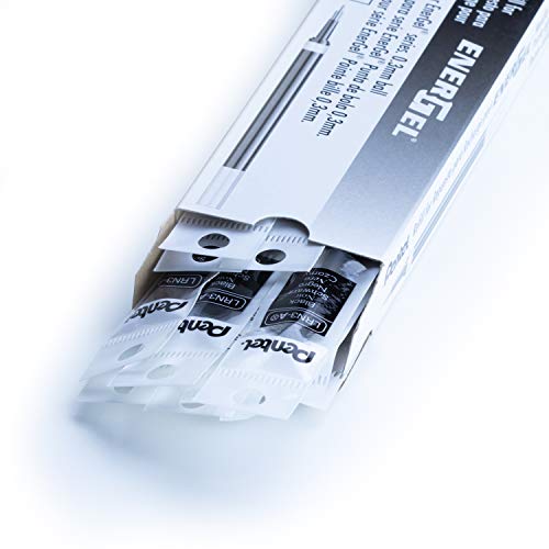 Pentel Refill Ink For Energel Rtx Retractable Liquid Gel Pen Extra Fine Line Needle Tip, 12 Pack, 0.3Mm, Black (Lrn3-A) #TOP2