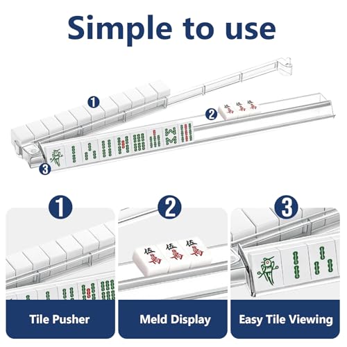 Accesorios Mahjong racks y pushers set x4 miniatura 3